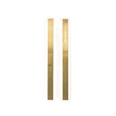 Настенный светильник Chelini Flat satin brass
