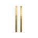 Настенный светильник Chelini Flat satin brass