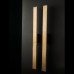 Настенный светильник Chelini Flat satin brass