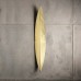 Настенный светильник Chelini Leaf satin brass
