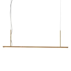 Подвесной светильник Chelini Flat satin brass
