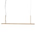 Подвесной светильник Chelini Flat satin brass