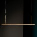 Подвесной светильник Chelini Flat satin brass