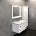 Шкаф-колонна COMFORTY «Феррара-40», белый глянец