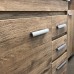 Тумба-умывальник COMFORTY «Марио-75» цвет дуб темный, с раковиной Quadro 75