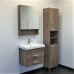 Тумба-умывальник COMFORTY «Никосия-60П» дуб темный с раковиной Fest 60 F01