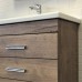 Тумба-умывальник COMFORTY «Никосия-70Н» дуб темный с раковиной COMO 70