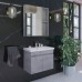 Тумба-умывальник COMFORTY «Осло-70ПД» цвет бетон светлый, с раковиной COMO 70