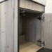 Тумба-умывальник COMFORTY «Вена-45» цвет дуб дымчатый, с раковиной Адриана 45
