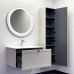 Тумба-умывальник Comforty «Ереван-80» серый шёлк, раковина Comforty 80E