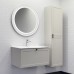 Зеркало Comforty «Ереван-80» LED-подсветка, сенсор, антизапотевание, серый шёлк