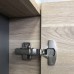Зеркало шкаф Comforty Дуэт 50 для ванной комнаты, цвет дуб натуральный