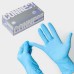 Перчатки нитриловые Nitrile, смотровые, нестерильные, размер S, 200 шт/уп (100 пар), голубые