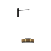 Настенный светильник Contardi Discus AP S black//brass