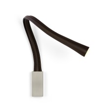 Настенный светильник Contardi FLEXILED AP L60 nickel/brown