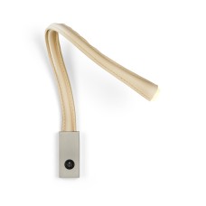 Настенный светильник Contardi FLEXILED AP L60 nickel/ivory