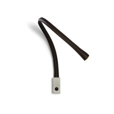 Настенный светильник Contardi FLEXILED AP L90 nickel/brown
