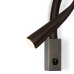Настенный светильник Contardi FLEXILED AP L90 nickel/brown