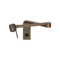 Настенный светильник Contardi MANHATTAN AP bronze switch