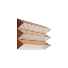 Настенный светильник Contardi Stick Trio copper