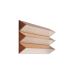 Настенный светильник Contardi Stick Trio copper