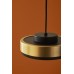Подвесной светильник Contardi Discus SO L black//brass