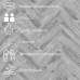 Водостойкий SPC ламинат CronaFloor Herringbone 4V Дуб Страсбург H005 640*128*4.5 мм 1,31м2