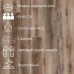 Водостойкий ламинат SPC CronaFloor WOOD BD-40029-10 Дуб Охрид 34кл. 1200х180х4 2,16 м2