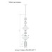Подвесной светильник Crystal Lux VALENCIA SP1.1 GOLD