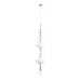 Подвесной светильник Crystal Lux VALENCIA SP1.1 GOLD