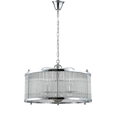 Подвесная люстра Crystal Lux Tadeo TADEO SP6 D600 CHROME/TRANSPARENTE