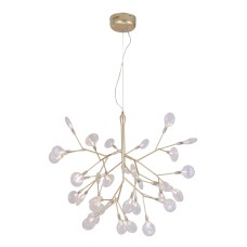 Подвесная люстра Crystal Lux Evita EVITA SP36 GOLD/TRANSPARENT