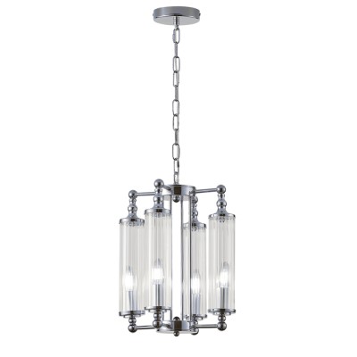 Подвесная люстра Crystal Lux TOMAS SP4 CHROME