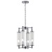 Подвесная люстра Crystal Lux TOMAS SP4 CHROME