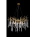 Подвесная люстра Crystal Lux Reina REINA SP8 D1000 GOLD PEARL