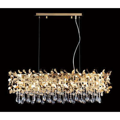 Подвесная люстра Crystal Lux Romeo SP8 Gold L1000