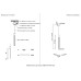 Подвесной светильник Crystal Lux LINEUP SP11W LED CHROME