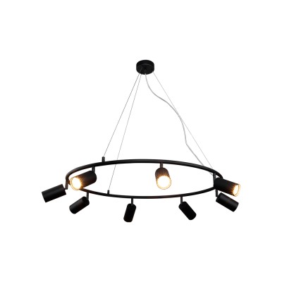 Подвесная люстра Crystal Lux CLT 015C8 D800 BL
