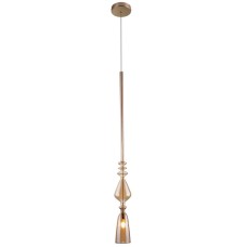 Подвесной светильник Crystal Lux Lux New SP1 B Amber