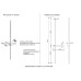 Настенный светильник Crystal Lux CLT 077W1000 BL
