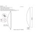 Настенный светильник Crystal Lux CLT 029W400 WH