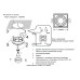 Встраиваемый светильник Crystal Lux CLT 069C1 WH