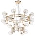 Подвесная люстра Crystal Lux LUXURY SP16+8 GOLD