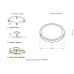 Подвесной светильник Crystal Lux CLT 526C600 BL