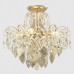 Потолочный светильник Crystal Lux ESMIRALDA PL4 GOLD