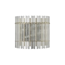 Настенный светильник Crystal Lux AURELIO AP2 GOLD+CHROME/TRANSPARENT
