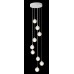 Подвесная люстра Crystal Lux Gaspar GASPAR SP9 D300 WHITE