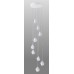 Подвесная люстра Crystal Lux Gaspar GASPAR SP9 D300 WHITE