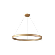 Подвесной светодиодный светильник Crystal Lux MUCHOS SP88W LED D1000 GOLD