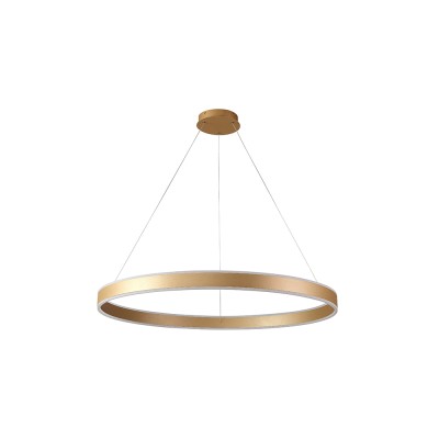 Подвесной светодиодный светильник Crystal Lux MUCHOS SP88W LED D1000 GOLD